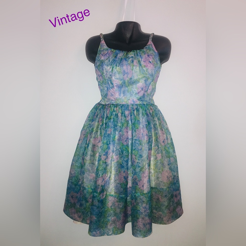 Retro Vintage Early 1960’s Cocktail Party Dress